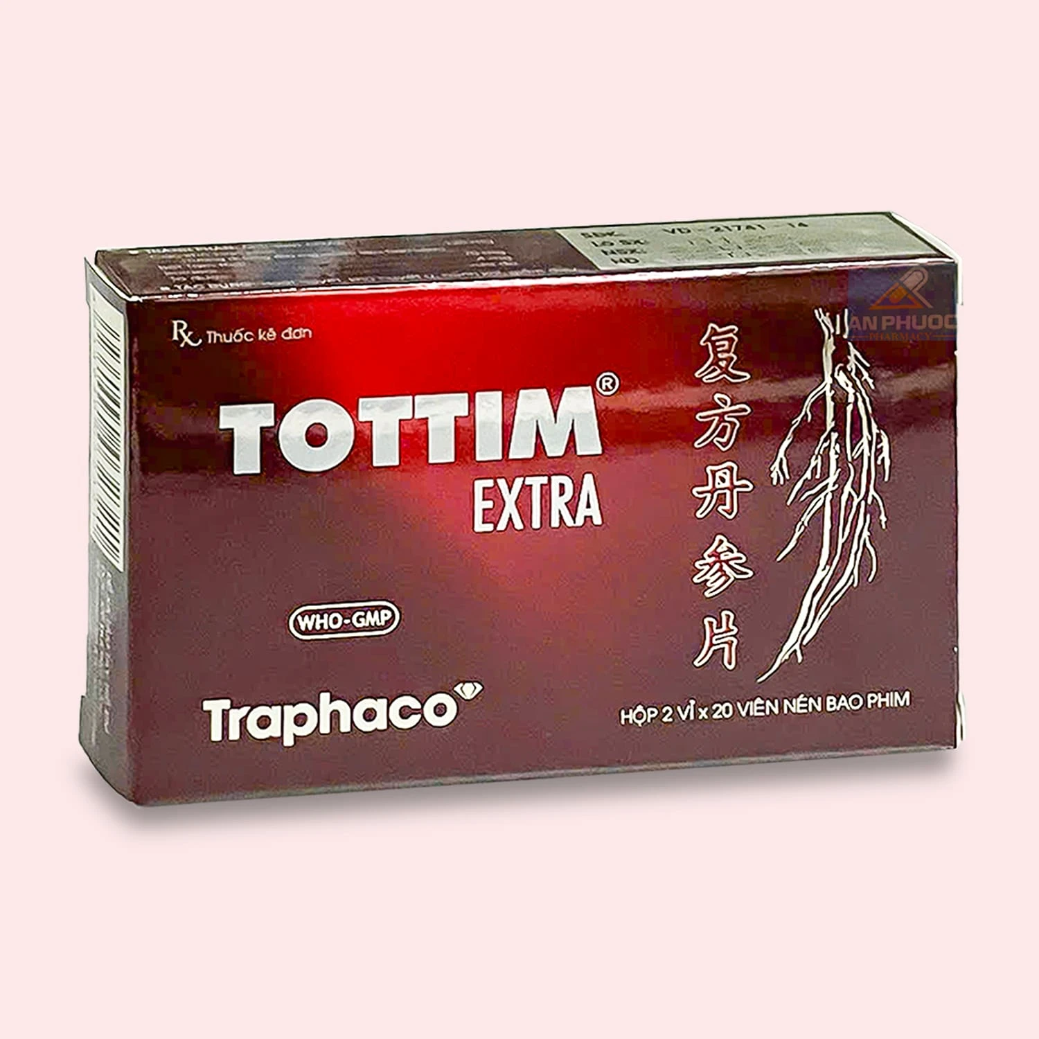 Thuốc phòng & điều trị chứng đau thắt ngực Tottim® Extra