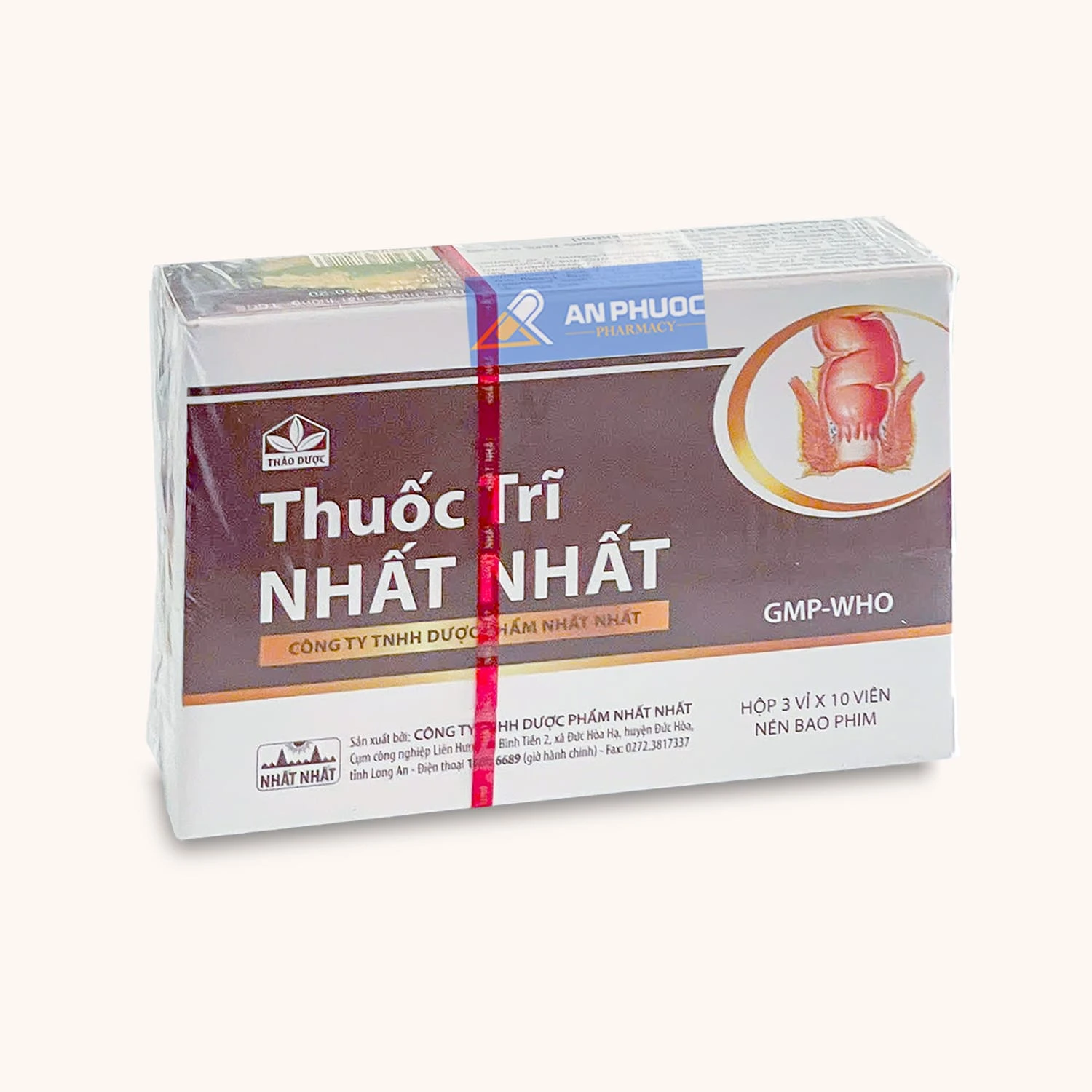 Thuốc Trĩ Nhất Nhất®, Hộp 30 viên