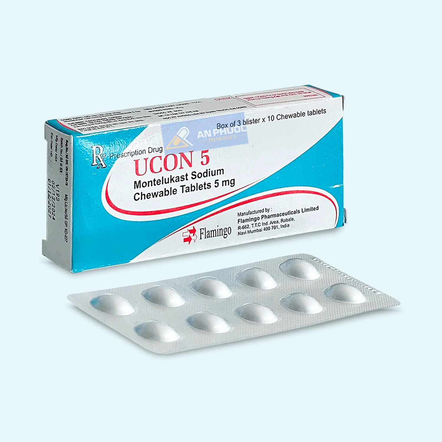Thuốc Ucon® (montelukast natri) 5mg