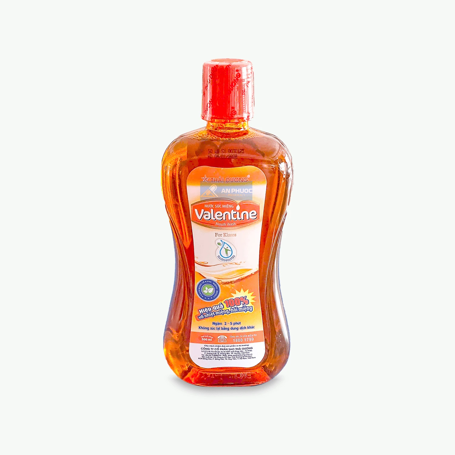 Dung dịch súc miệng Valentine® nano bạc | chai 500ml