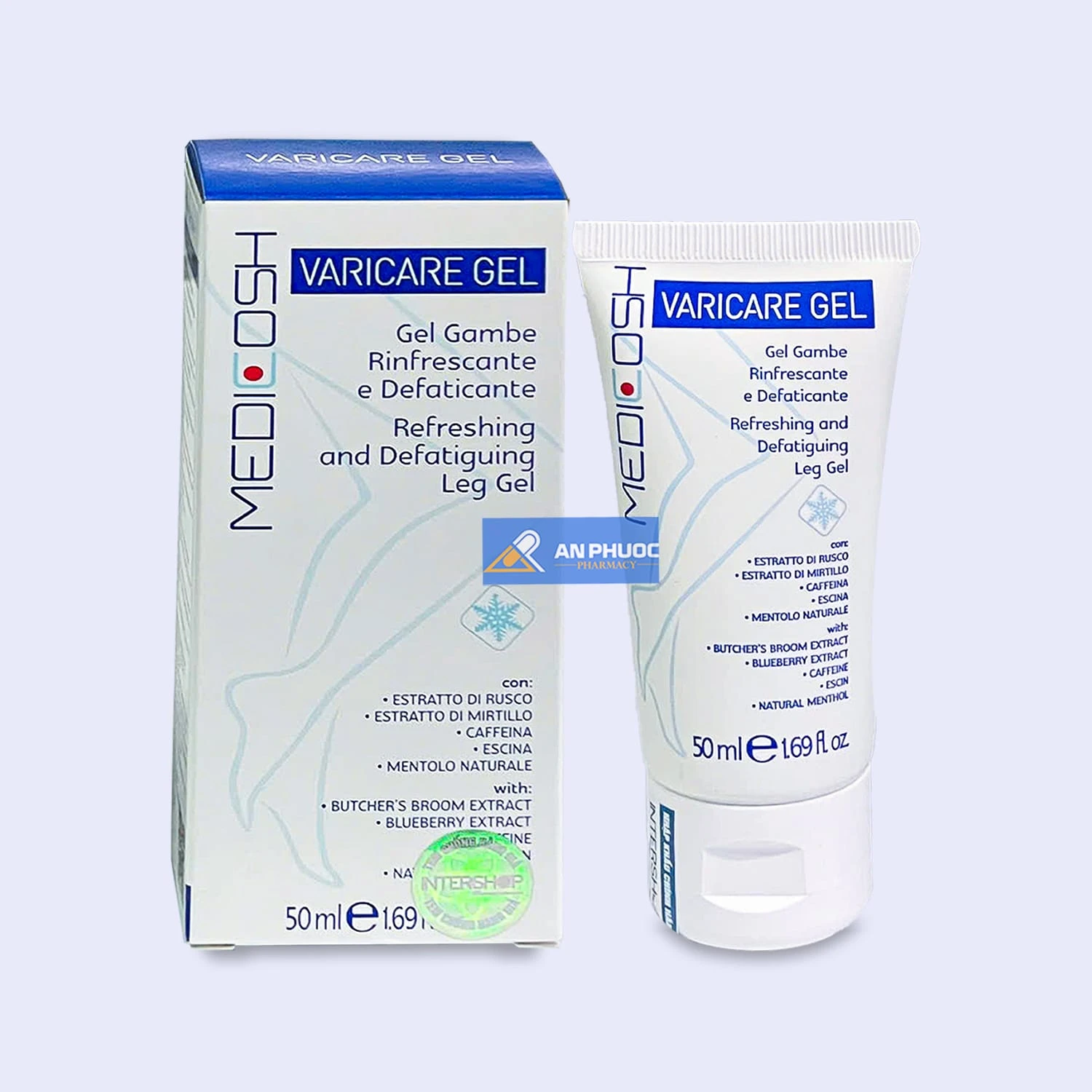 Varicare® Gel - Hỗ trợ suy giãn tĩnh mạch | Tuýp 50 ml