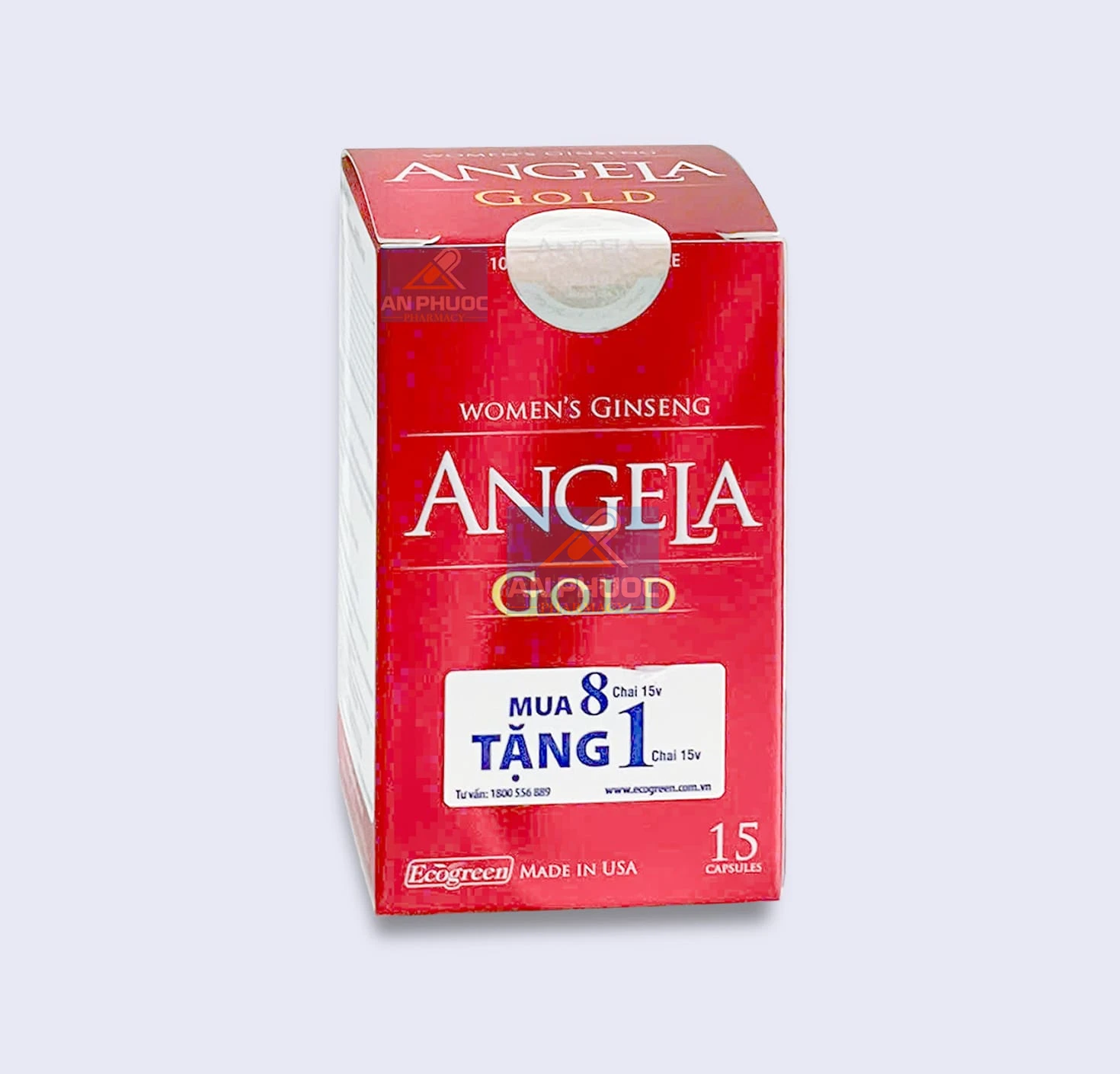 Viên uống cải thiện nội tiết tố nữ Sâm Angela® Gold | Lọ 60 viên