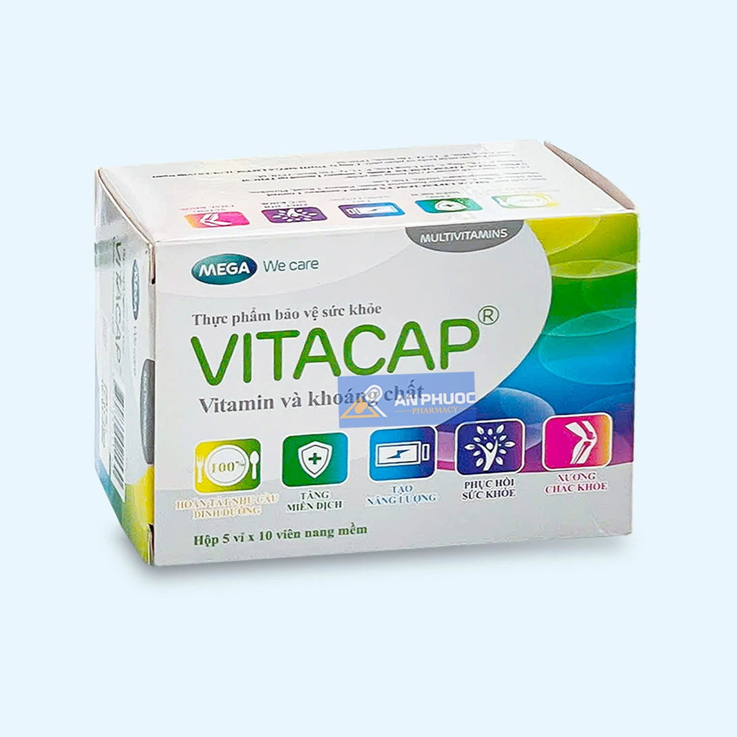 Viên uống Vitacap®, Bổ sung vitamin & khoáng chất, Hộp 50 viên