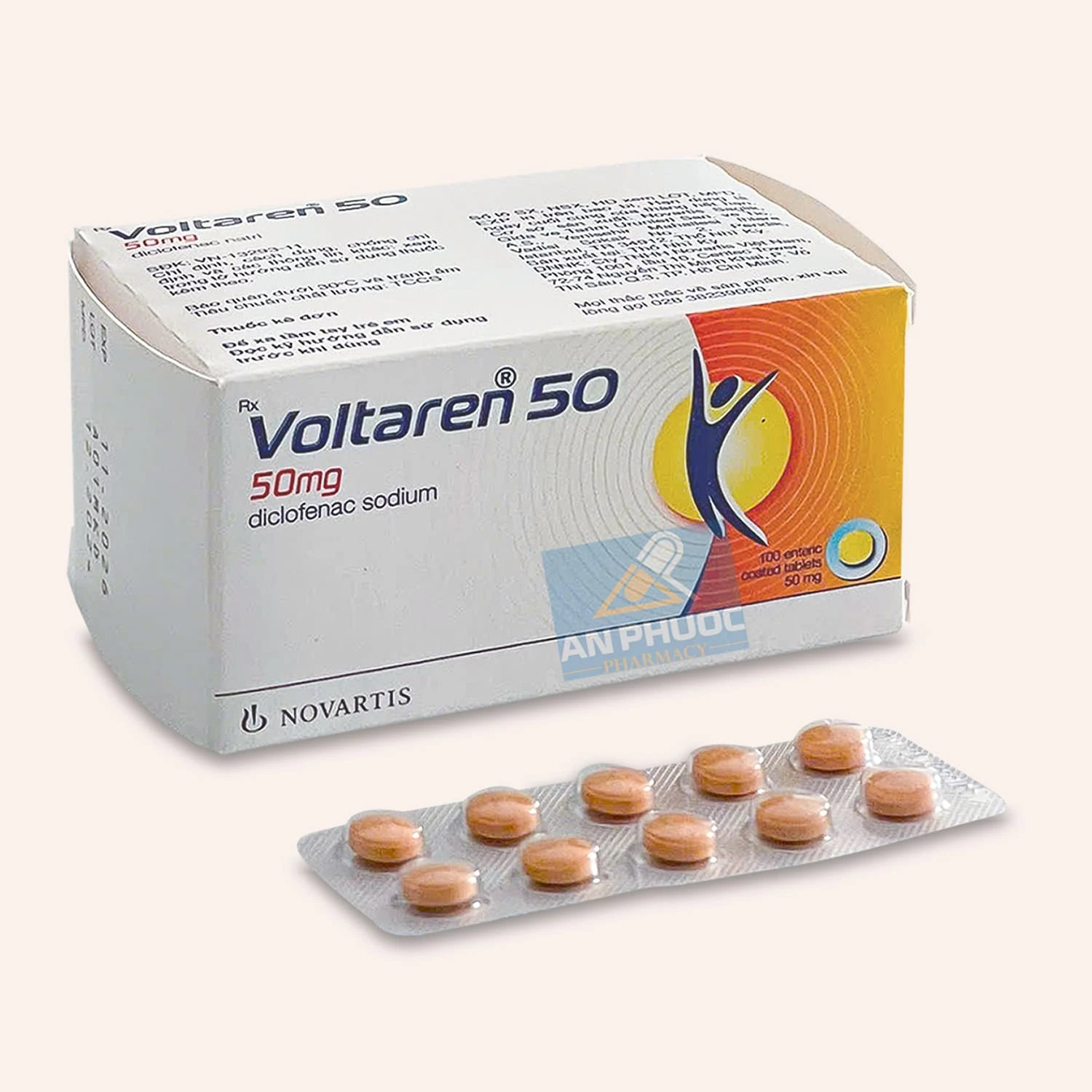 Thuốc giảm đau chống viêm khớp Voltaren® 50mg