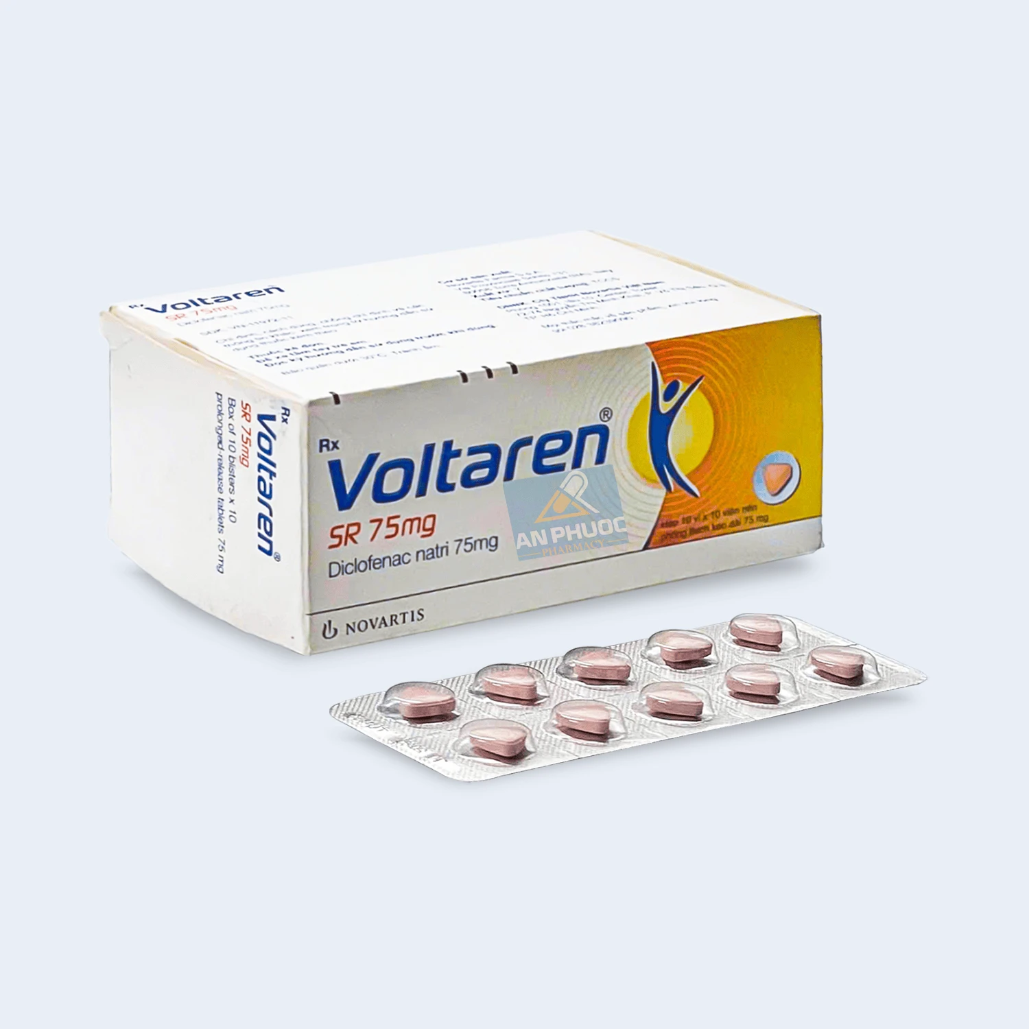 Thuốc Voltaren® SR (diclofenac) 75mg