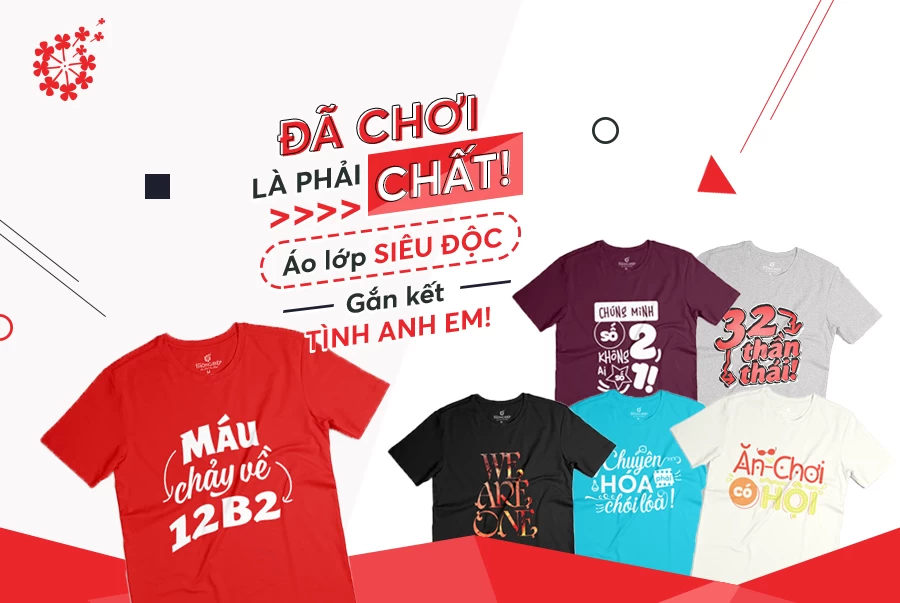 In Áo Lớp Theo Yêu Cầu