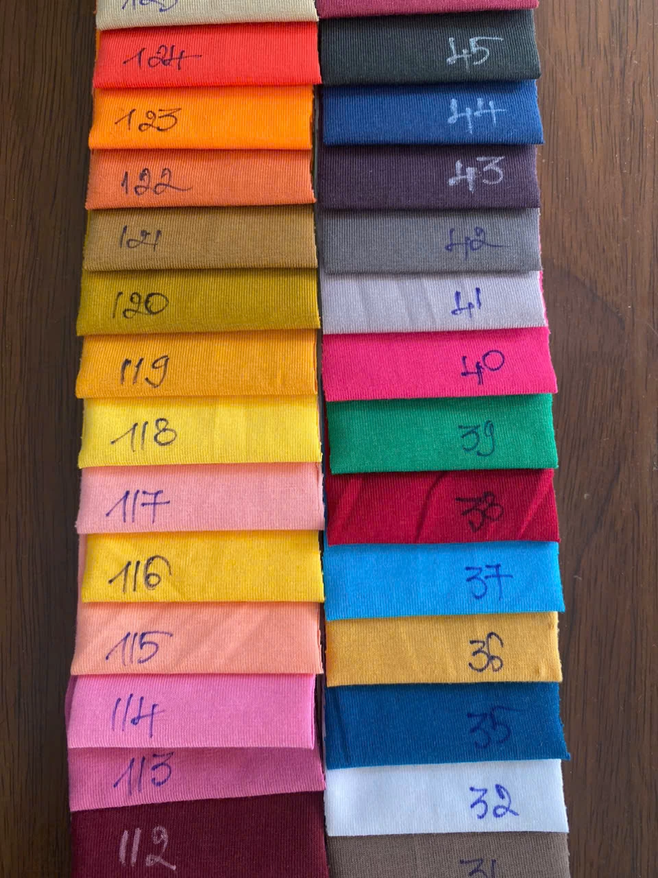 Bang mau vai cotton 4 chieu - ATTD 4