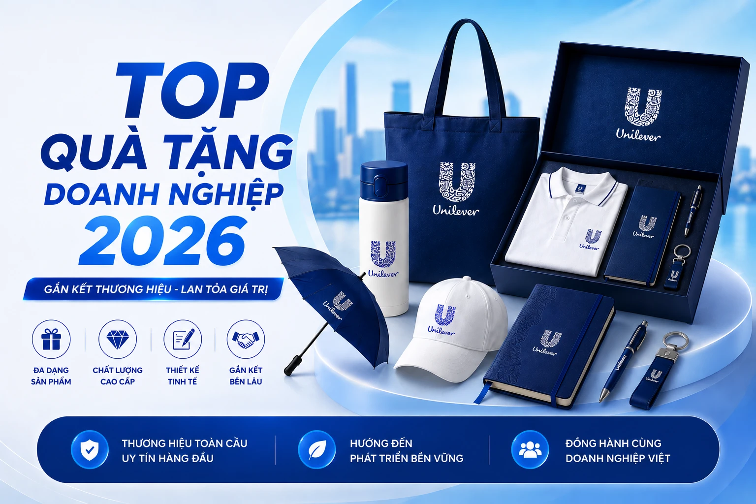 Top Quà Tặng Doanh Nghiệp 2026 | Xu Hướng Quà Tặng Mới Nhất Cho Doanh Nghiệp Hiện Đại