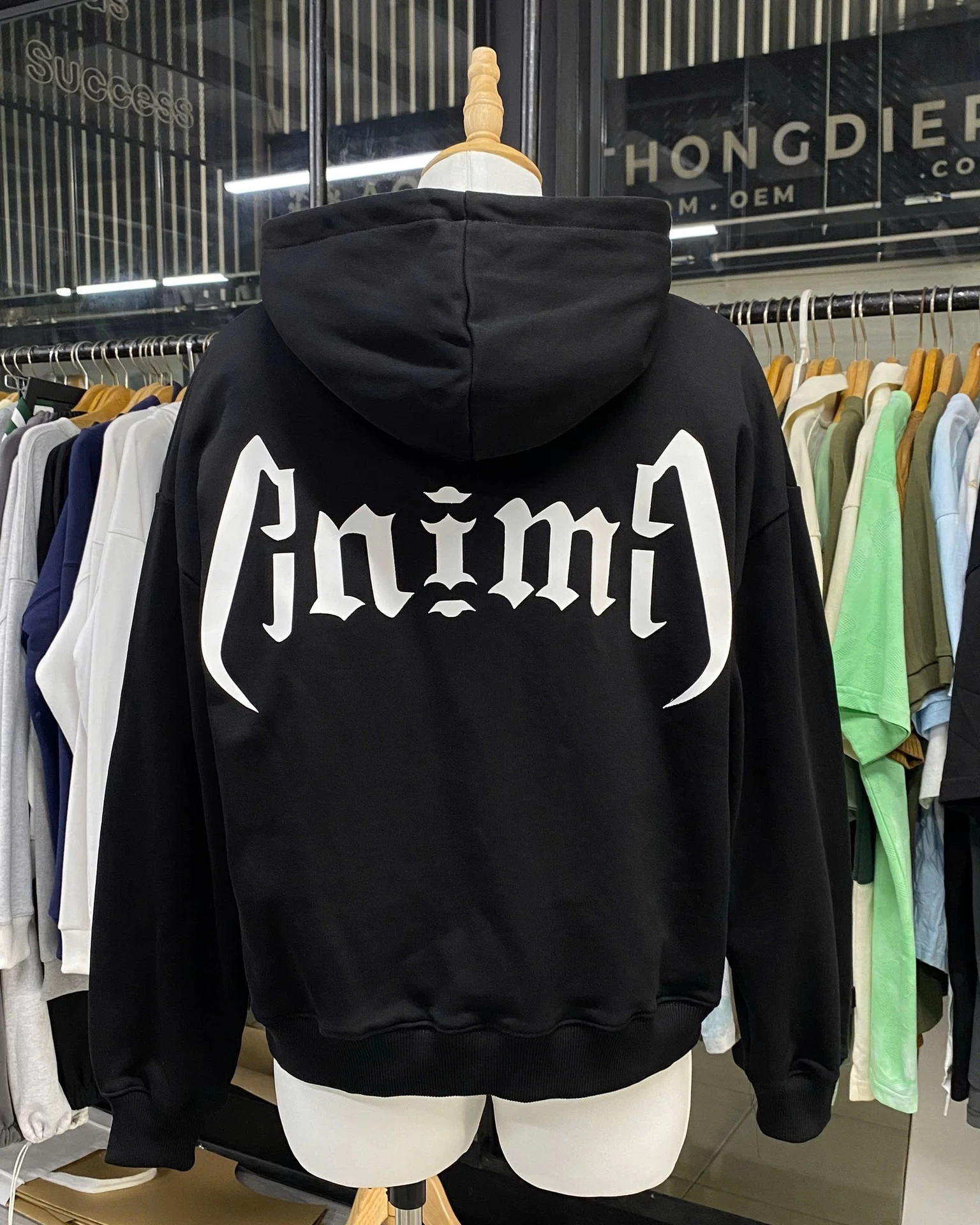 In Áo Hoodie