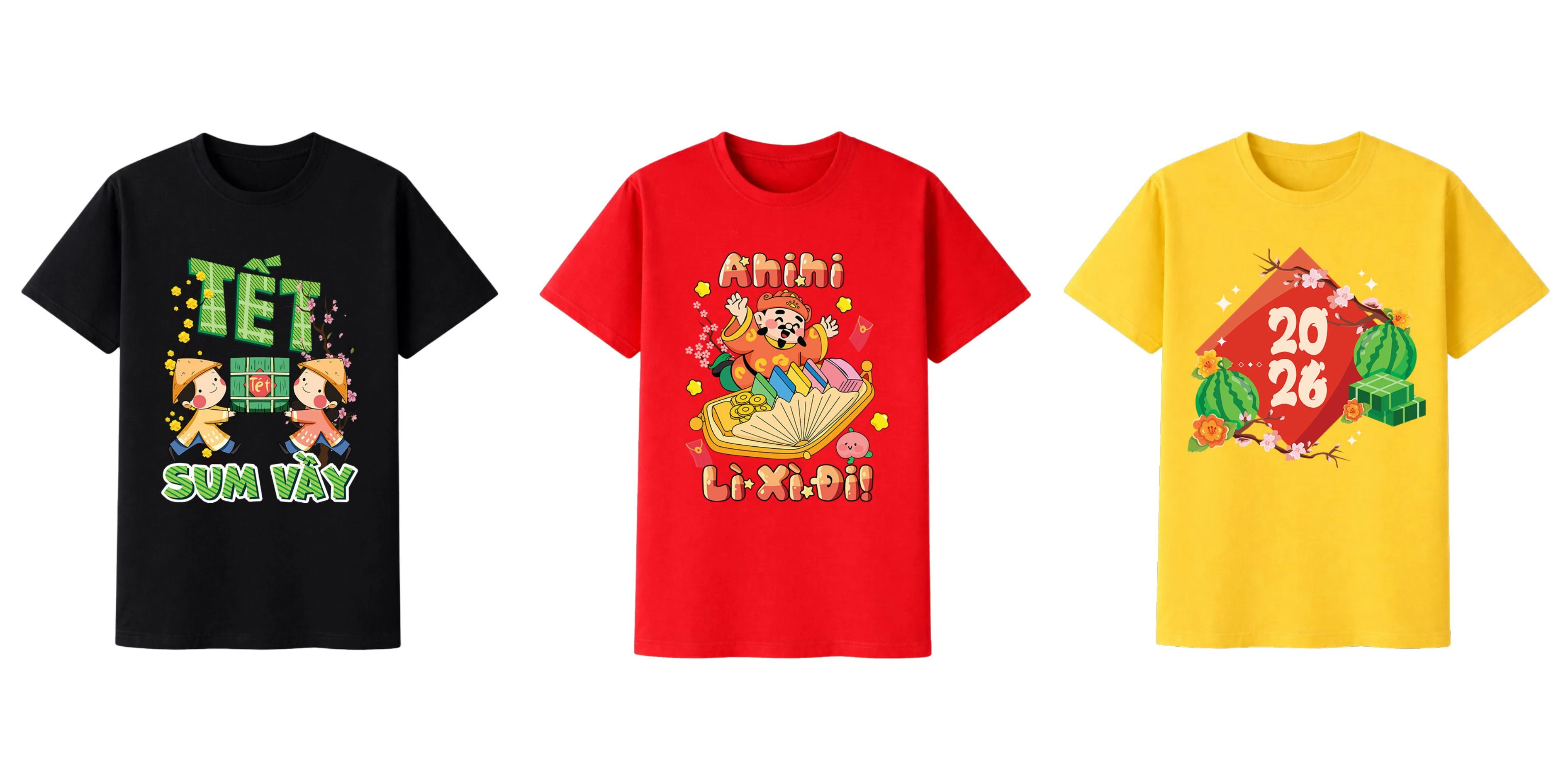 In Áo Tết Theo Yêu Cầu – MỪNG XUÂN, LAN TỎA THÔNG ĐIỆP