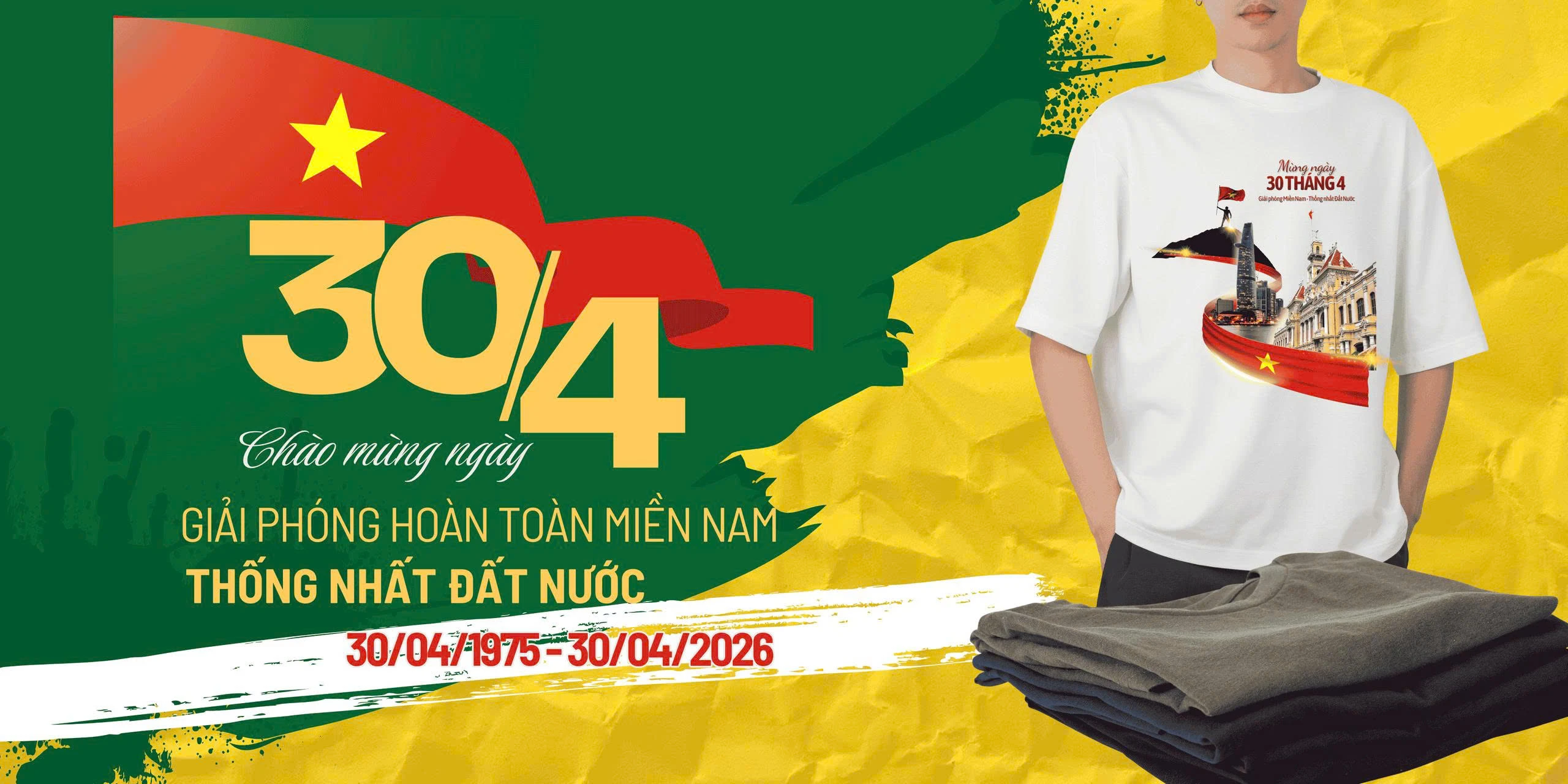 Xu Hướng In Áo Theo Yêu Cầu Dịp 30/4 – 1/5 Năm Nay