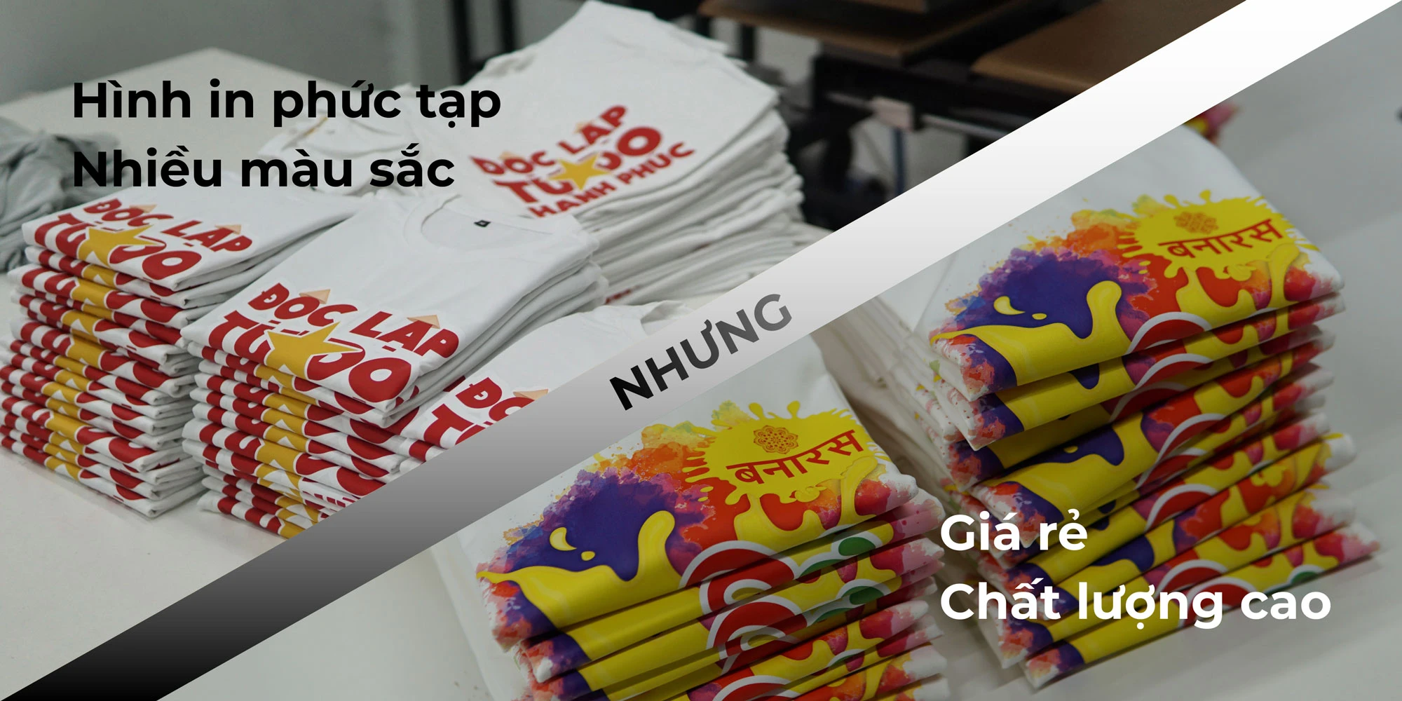 In Áo Theo Yêu Cầu Hình Ảnh Phức Tạp & Nhiều Màu Sắc Thì Có Được Không?