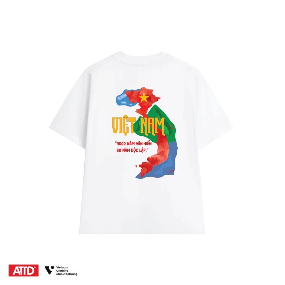 🇻🇳 Áo Thun Việt Nam – 4000 Năm Văn Hiến, 80 Năm Độc Lập