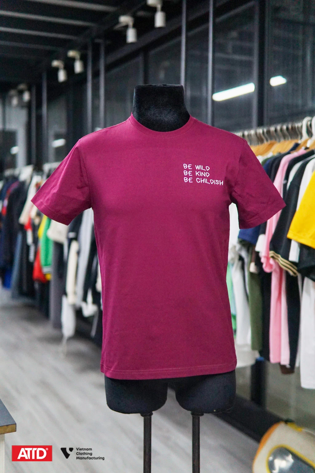 in-ao-thun-theo-yeu-cau-be-wild-be-kind-be-childish-2