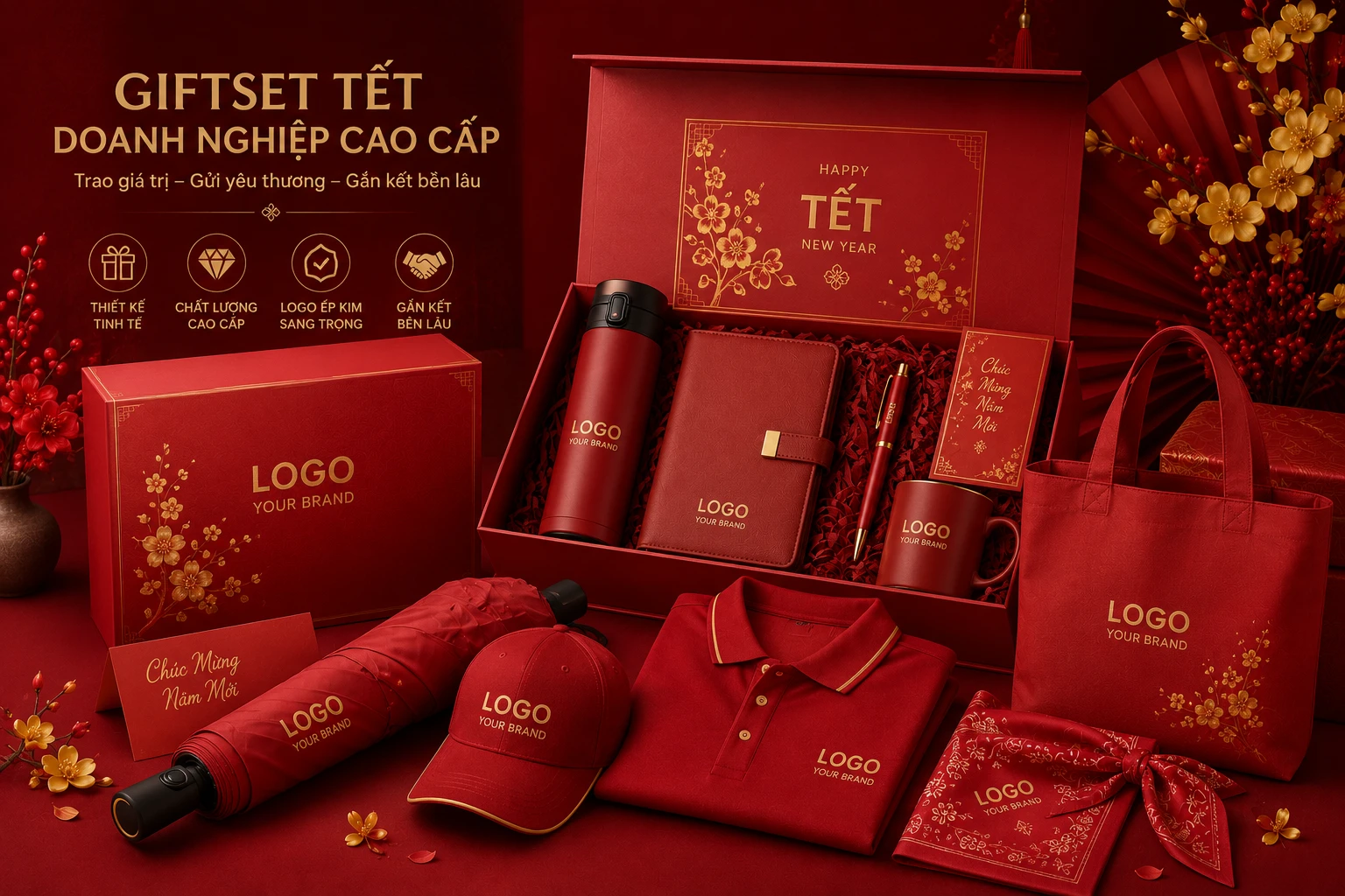 Quà Tặng Tết Doanh Nghiệp | Ý Tưởng Quà Tặng Cuối Năm Giúp Tăng Thiện Cảm Thương Hiệu